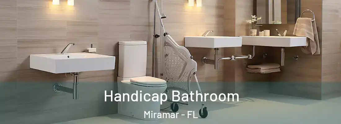 Handicap Bathroom Miramar - FL