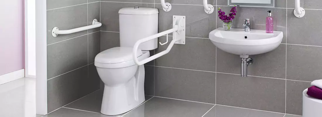 Modern Handicap Bathroom Solutions with Safety Features in Miramar, FL